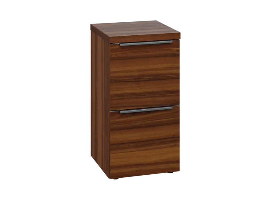 SIN 2 - 42Z kancelářská skříň, 2-zásuvková, 770x400x400, ořech královský